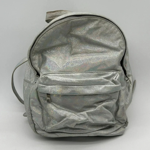 Silver Iridescent Backpack Forever 21 - Picture 1 of 5